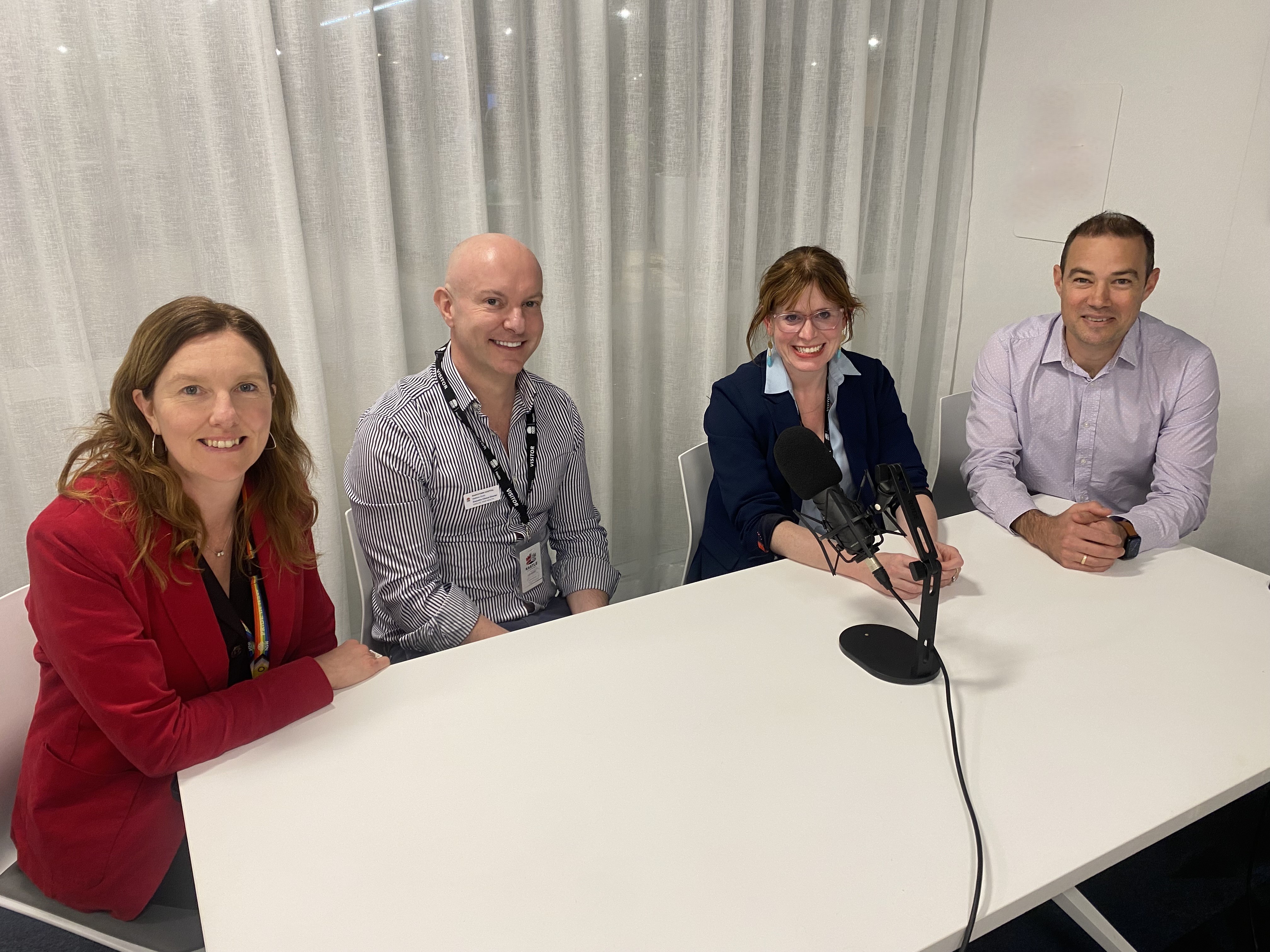 Podcast team